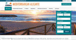 Desktop Screenshot of mediterraneanalicante.com
